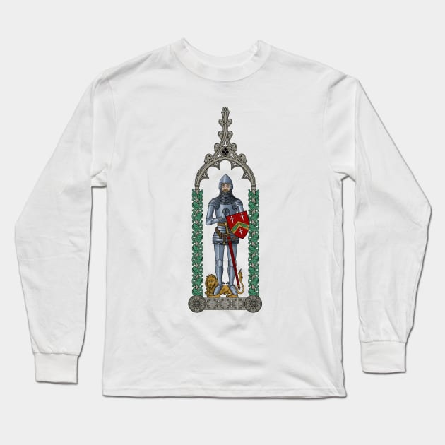 Gothic knight Long Sleeve T-Shirt by TCilluminate